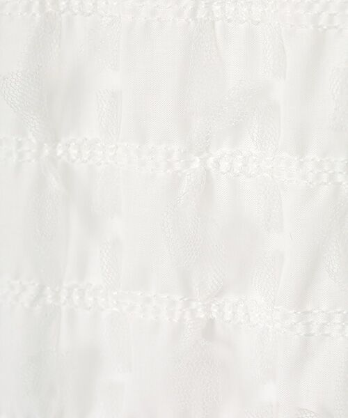 INGEBORG / インゲボルグ シャツ・ブラウス | チュールリボン刺繍ブラウス | 詳細2