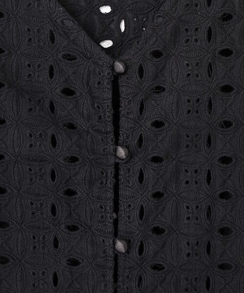 INGEBORG / インゲボルグ シャツ・ブラウス | アイレットレース2wayブラウス | 詳細4