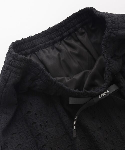 INGEBORG / インゲボルグ ロング・マキシ丈スカート | アイレットレースギャザースカート | 詳細4