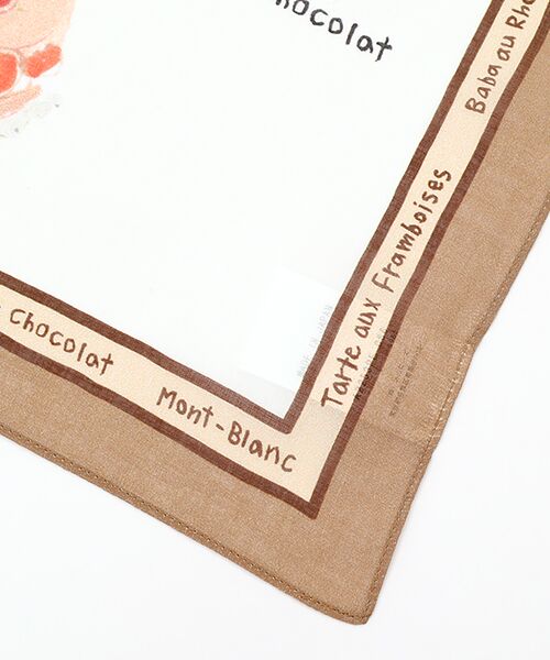 INGEBORG / インゲボルグ バンダナ・スカーフ | 【Salon de INGEBORG】ハンカチ | 詳細1