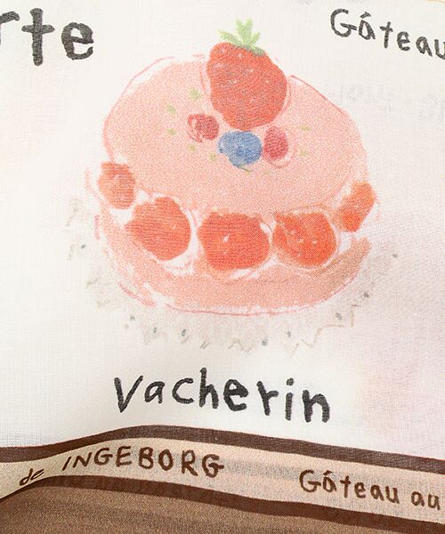 INGEBORG / インゲボルグ バンダナ・スカーフ | 【Salon de INGEBORG】ハンカチ | 詳細3