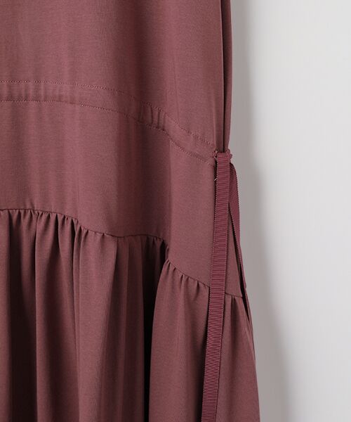 INGEBORG / インゲボルグ ロング・マキシ丈ワンピース | ウエストドロストワンピース | 詳細3