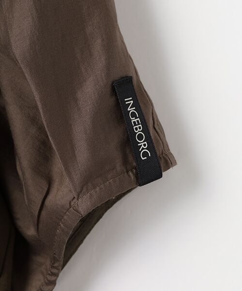 INGEBORG / インゲボルグ ロング・マキシ丈ワンピース | シアースリーブワンピース | 詳細6