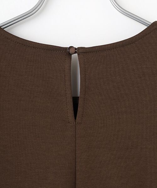 INGEBORG / インゲボルグ ロング・マキシ丈ワンピース | シアースリーブワンピース | 詳細7