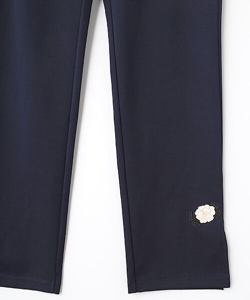 INGEBORG / インゲボルグ その他パンツ | カメリアリボン刺繍入りカットソーパンツ | 詳細5