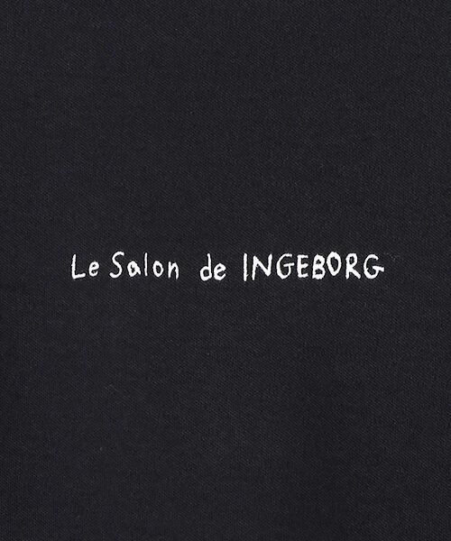INGEBORG / インゲボルグ カットソー | 【Salon de INGEBORG】ワンポイントTシャツ | 詳細1