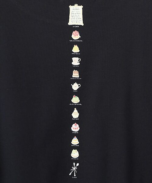 INGEBORG / インゲボルグ カットソー | 【Salon de INGEBORG】ワンポイントTシャツ | 詳細2