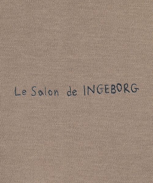 INGEBORG / インゲボルグ カットソー | 【Salon de INGEBORG】ワンポイントTシャツ | 詳細6