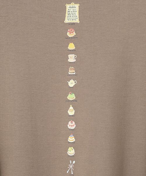 INGEBORG / インゲボルグ カットソー | 【Salon de INGEBORG】ワンポイントTシャツ | 詳細7