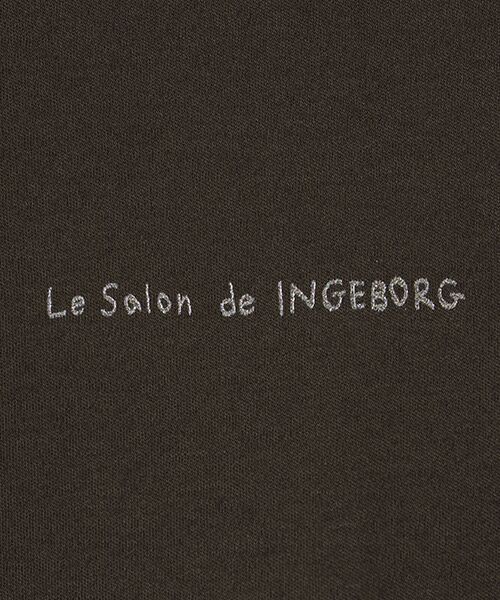 INGEBORG / インゲボルグ カットソー | 【Salon de INGEBORG】ワンポイントTシャツ | 詳細12