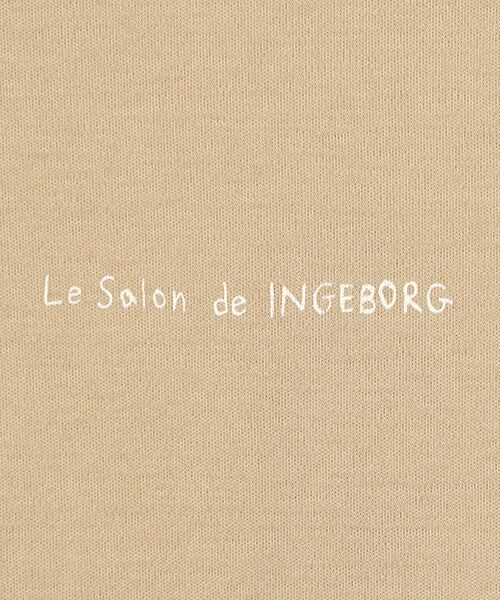 INGEBORG / インゲボルグ カットソー | 【Salon de INGEBORG】ワンポイントTシャツ | 詳細14