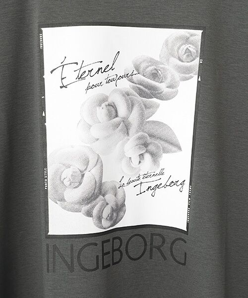 INGEBORG / インゲボルグ カットソー | カメリアスクエアpt.カットソー | 詳細3