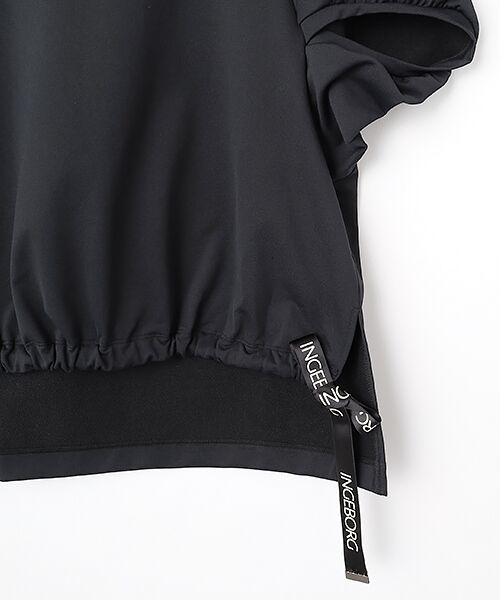 INGEBORG / インゲボルグ Tシャツ | ロゴ入りゆったりカットソー | 詳細3