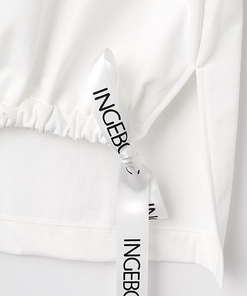 INGEBORG ロゴ入りカットソー2024年 ロゴ入りゆったりカットソー （Tシャツ）｜INGEBORG