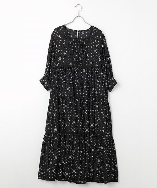 akemi インゲボルグ ♡ ドットワンピース カメリアドットpt.ワンピース （ロング・マキシ丈ワンピース