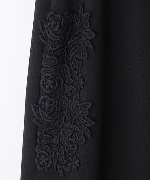 INGEBORG / インゲボルグ ロング・マキシ丈ワンピース | ケミカルレース使いジャンパースカート | 詳細1