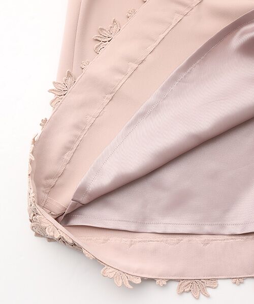 INGEBORG / インゲボルグ ロング・マキシ丈ワンピース | ケミカルレース使いジャンパースカート | 詳細7