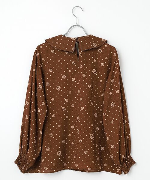INGEBORG / インゲボルグ シャツ・ブラウス | ●カメリアドットpt.リボンブラウス | 詳細2