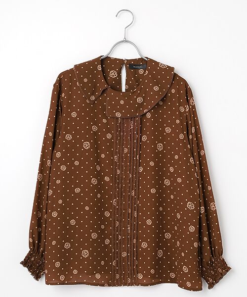 INGEBORG / インゲボルグ シャツ・ブラウス | ●カメリアドットpt.リボンブラウス | 詳細7
