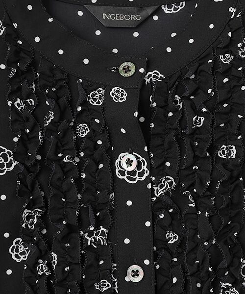 INGEBORG / インゲボルグ シャツ・ブラウス | ●カメリアドットpt.ブラウス | 詳細1