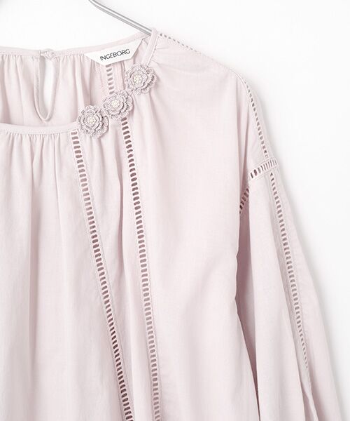 INGEBORG / インゲボルグ チュニック | コットンローンレース使いチュニック | 詳細4