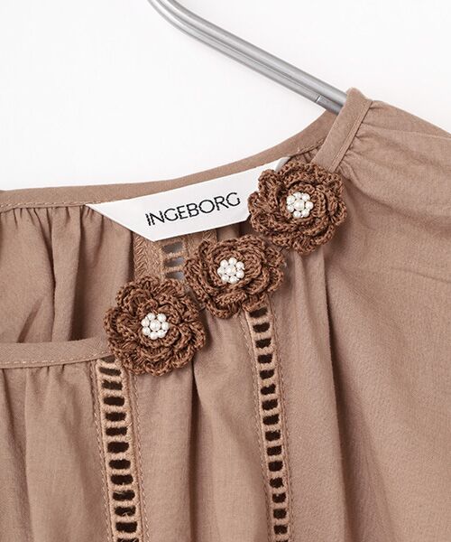 INGEBORG / インゲボルグ チュニック | コットンローンレース使いチュニック | 詳細8