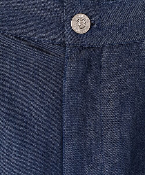 INGEBORG / インゲボルグ デニムパンツ | 裾タブデニムストレートパンツ | 詳細1