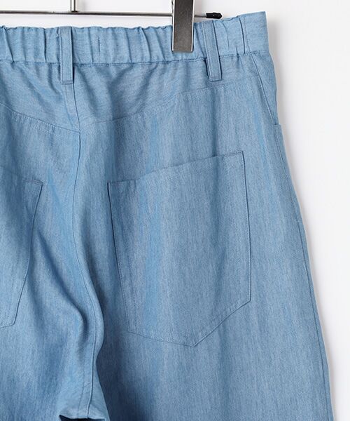 INGEBORG / インゲボルグ デニムパンツ | 裾タブデニムストレートパンツ | 詳細4