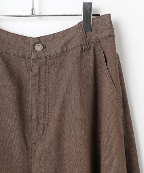 INGEBORG / インゲボルグ デニムパンツ | ８ozデニムガウチョパンツ | 詳細5