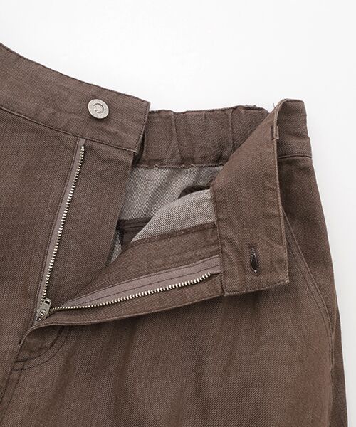 INGEBORG / インゲボルグ デニムパンツ | ８ozデニムガウチョパンツ | 詳細8