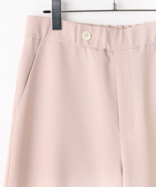 INGEBORG / インゲボルグ その他パンツ | ●パール調釦アクセントワイドパンツ | 詳細4