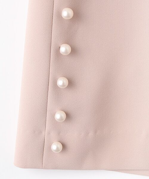 INGEBORG / インゲボルグ その他パンツ | ●パール調釦アクセントワイドパンツ | 詳細8
