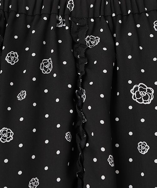 INGEBORG / インゲボルグ ロング・マキシ丈スカート | ●カメリアドットpt.ギャザースカート | 詳細5