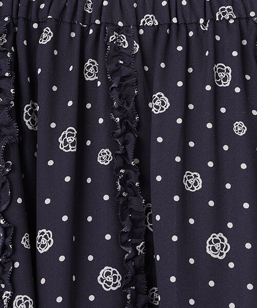 INGEBORG / インゲボルグ ロング・マキシ丈スカート | ●カメリアドットpt.ギャザースカート | 詳細7