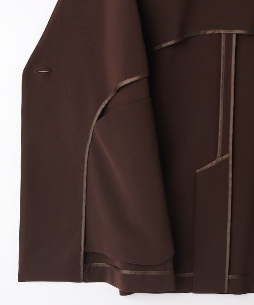 INGEBORG / インゲボルグ ベスト | ●パール調釦アクセントベスト | 詳細5