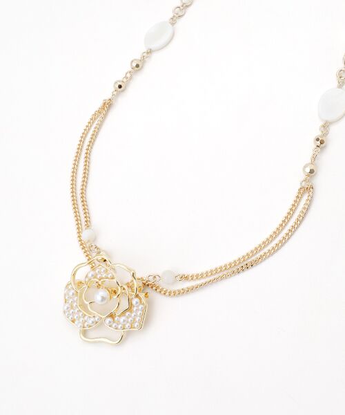 INGEBORG / インゲボルグ ネックレス・ペンダント・チョーカー | ローズアクセントネックレス | 詳細2