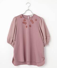 希少✨インゲボルグ♡総レースブルゾン　カメリアダブルジップ　花柄　長袖 希少✨インゲボルグ♡総レースブルゾン カメリアダブルジップ 花