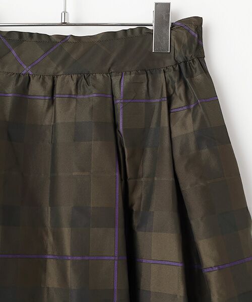 INGEBORG / インゲボルグ ロング・マキシ丈スカート | ●タフタタータンチェックスカート | 詳細3