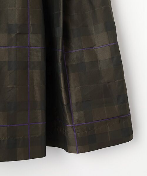 INGEBORG / インゲボルグ ロング・マキシ丈スカート | ●タフタタータンチェックスカート | 詳細4