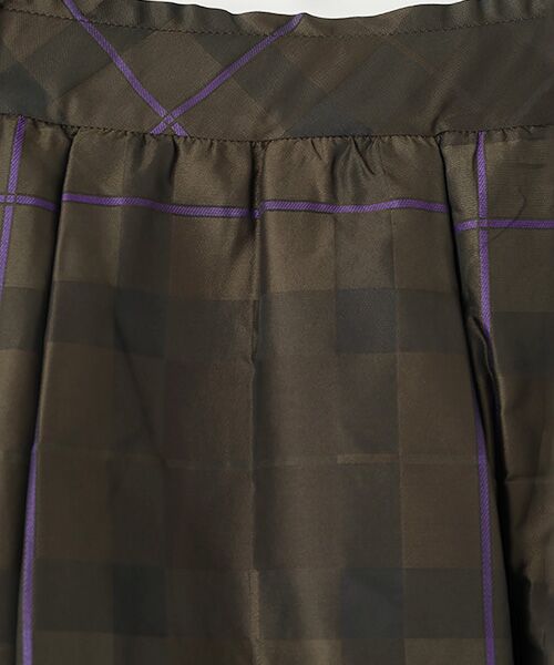 INGEBORG / インゲボルグ ロング・マキシ丈スカート | ●タフタタータンチェックスカート | 詳細6