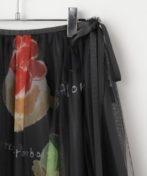 INGEBORG / インゲボルグ ロング・マキシ丈スカート | Le Salon de INGEBORG pt.チュールスカート | 詳細1