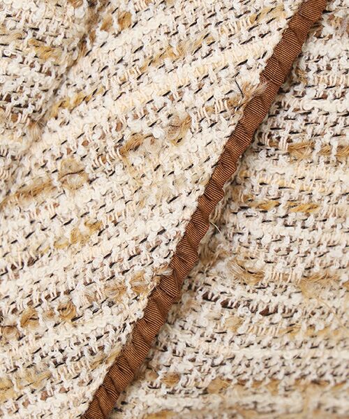 INGEBORG / インゲボルグ ベスト | Selection of LINTONツイードダウンベスト | 詳細6