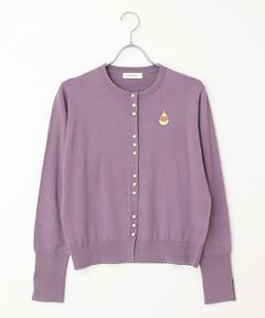 INGEBORG 紫 カーディガン ボタン付き INGEBORG 紫 カーディガン ボタン付き - メルカリ