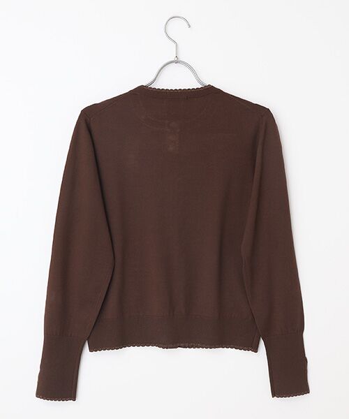 INGEBORG / インゲボルグ カーディガン・ボレロ | Le Salon de INGEBORGワッペン付きカーディガン | 詳細3