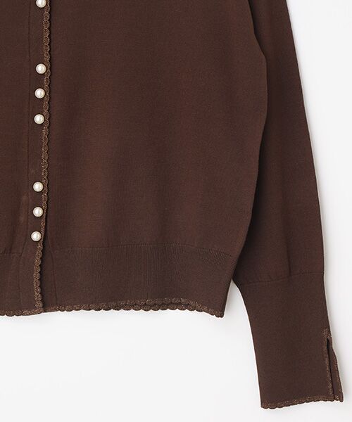 INGEBORG / インゲボルグ カーディガン・ボレロ | Le Salon de INGEBORGワッペン付きカーディガン | 詳細5