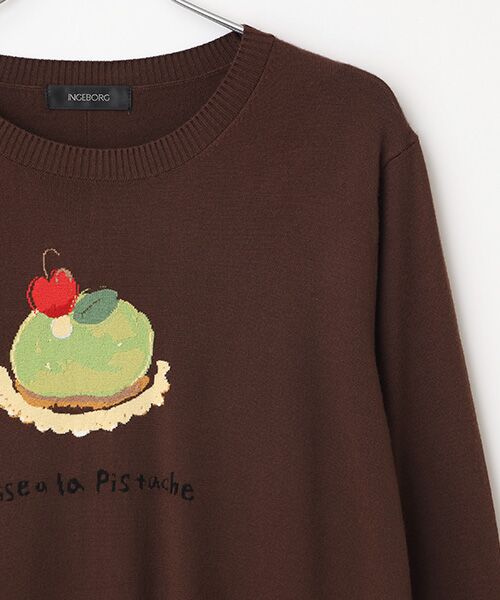 INGEBORG / インゲボルグ ニット・セーター | スイーツワンポイントセーター | 詳細4