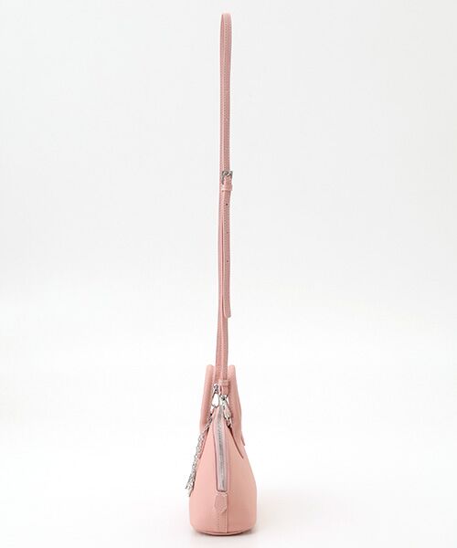 INGEBORG / インゲボルグ ショルダーバッグ | カラーレザーピンクミニバッグ | 詳細2