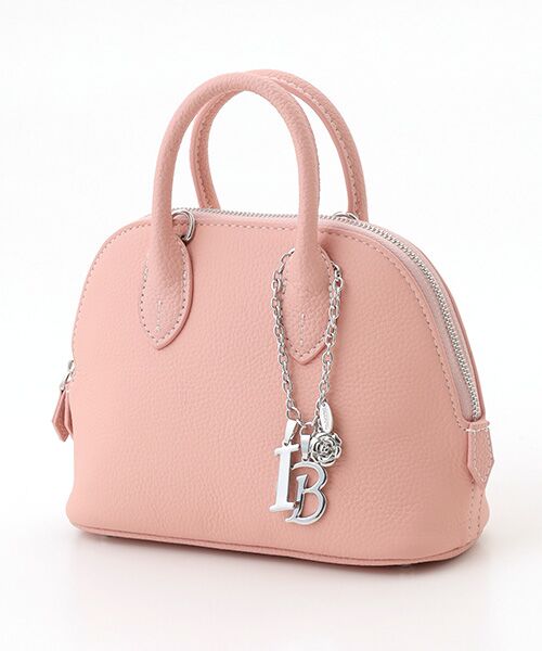 INGEBORG / インゲボルグ ショルダーバッグ | カラーレザーピンクミニバッグ | 詳細6