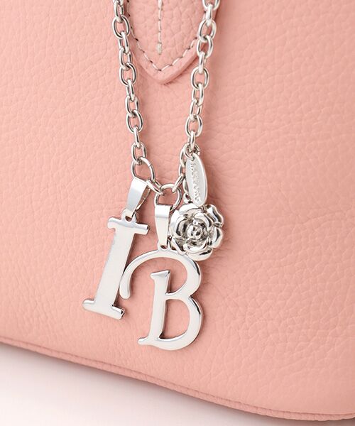 INGEBORG / インゲボルグ ショルダーバッグ | カラーレザーピンクミニバッグ | 詳細7