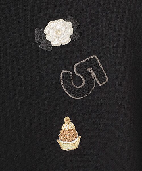 INGEBORG / インゲボルグ ロング・マキシ丈ワンピース | Le Salon de INGEBORGワッペン付きワンピース | 詳細7